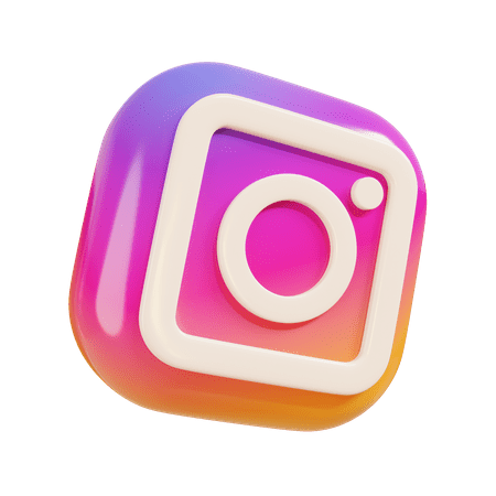 icono 3d instagram